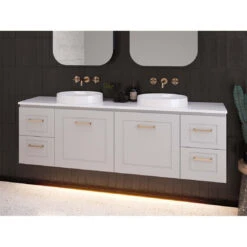Nevada Classic Vanity Collection 600mm - 1800mm Cabinet Only -HERA Bathware Sales nevada classic vanity collection 600mm 1800mm cabinet onlycenter bowl600mmtimberline 233726