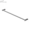 New Mecca Single Towel Rail 600/800mm Single/Double -HERA Bathware Sales new mecca single towel rail 600800mm singledouble600mm single railchromenero tapware 154801
