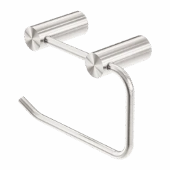 New MECCA Toilet Roll Holder -HERA Bathware Sales new mecca toilet roll holderbrushed nickeltoilet roll holdernero tapware 758299