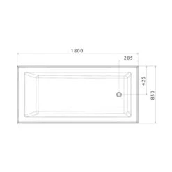 NEWBURY Drop In Bath | Caroma 7 NEWBURY Drop In Bath | Caroma -HERA Bathware Sales newbury drop in bath caroma1675mmbathtubcaroma 187247