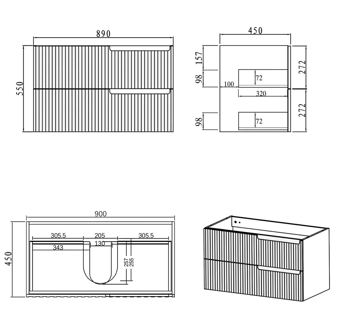 Noosa 900mm Satin White Wall Hung Vanity Noosa 900mm Satin White Wall Hung Vanity -HERA Bathware Sales noosa 900mm satin white wall hung vanityvanitiesotti 540110