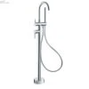 NOVA/Mecca Round Floor Mount Mixer With Handshower