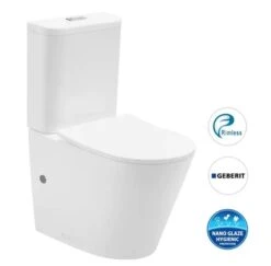 OASIS RIMLESS TOILET SUITE - R&T CISTERN