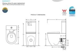 Gemelli Back To Wall Closed Coupled Rimless Toilet Suite With Seat 3 Gemelli Back To Wall Closed Coupled Rimless Toilet Suite With Seat -HERA Bathware Sales on sale gemelli back to wall closed coupled rimless toilet suite with seattoiletjohnson suisse 240932