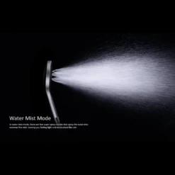 Opal Hand Shower Bracket With Air Shower II | Nero 4 Opal Hand Shower Bracket With Air Shower II | Nero -HERA Bathware Sales opal hand shower bracket with air shower ii nerobrushed bronzehand showernero tapware 455500 1