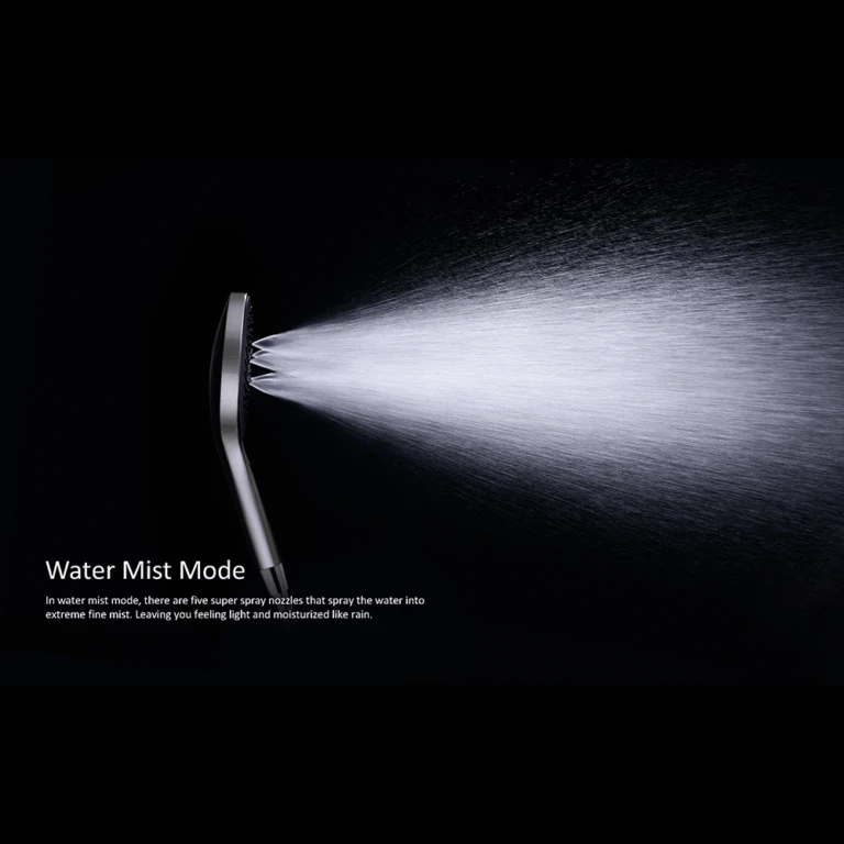 Opal Hand Shower Bracket with Air Shower II | Nero Opal Hand Shower Bracket With Air Shower II | Nero -HERA Bathware Sales opal hand shower bracket with air shower ii nerobrushed bronzehand showernero tapware 455500 1