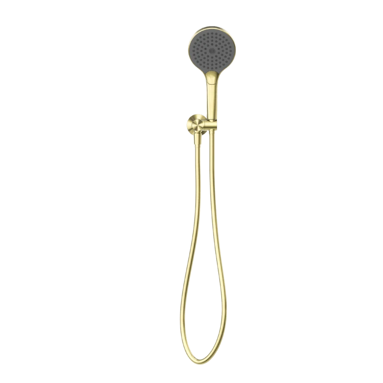 Opal Hand Shower Bracket with Air Shower II | Nero Opal Hand Shower Bracket With Air Shower II | Nero -HERA Bathware Sales opal hand shower bracket with air shower ii nerobrushed nickelhand showernero tapware 533423