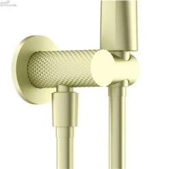 Opal Hand Shower Bracket With Air Shower | Nero 4 Opal Hand Shower Bracket With Air Shower | Nero -HERA Bathware Sales opal hand shower bracket with air shower nerobrushed goldhand showernero tapware 193696