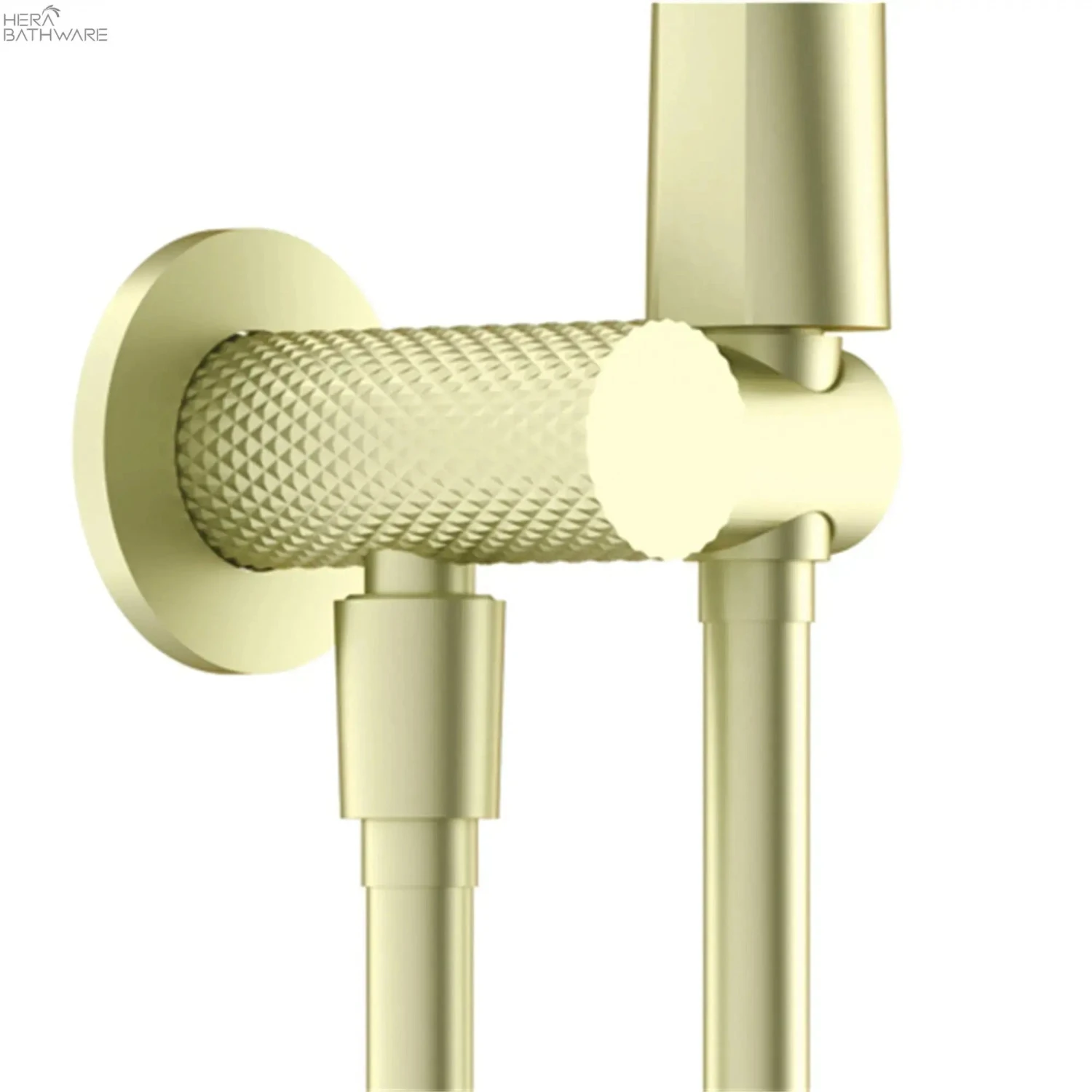 Opal Hand Shower Bracket with Air Shower | Nero Opal Hand Shower Bracket With Air Shower | Nero -HERA Bathware Sales opal hand shower bracket with air shower nerobrushed goldhand showernero tapware 193696