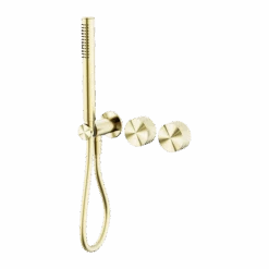 Opal Progressive Shower System Seperate Plate 3 Opal Progressive Shower System Seperate Plate -HERA Bathware Sales opal progressive shower system seperate platebrushed goldnero tapware 116149