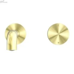 Opal Progressive Wall Basin/Bath Mixer 120mm 5 Opal Progressive Wall Basin/Bath Mixer 120mm -HERA Bathware Sales opal progressive wall basinbath mixer 120mmbrushed goldwall basin mixernero tapware 951352