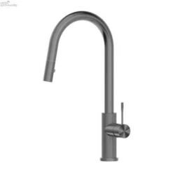 Opal Pull-Out Sink Mixer With Vegie Spray Function -HERA Bathware Sales opal pull out sink mixer with vegie spray functiongraphitekitchen mixernero tapware 588116
