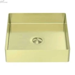 OPAL Stainless Steel Square Basin 400mm | Nero | NRB401S