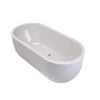ORIGIN Freestanding Bathtub 1600mm -HERA Bathware Sales origin freestanding bathtub 1600mmgloss white1600mmbathtubstylus 516775