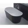 Oslo Free Standing Bathtub - Matte Black