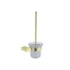 Overstock | Brand New BIANCA Toilet Brush Holder Brushed Gold -HERA Bathware Sales overstock brand new bianca toilet brush holder brushed goldtoilet brush holdernero tapware 992097