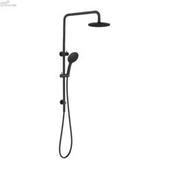 Overstock | Brand New DOLCE Shower Set - Matt Black