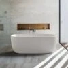 Paris Freestanding Bathtub -HERA Bathware Sales paris freestanding bathtubgloss white1500mmbathtubbest bm 668384