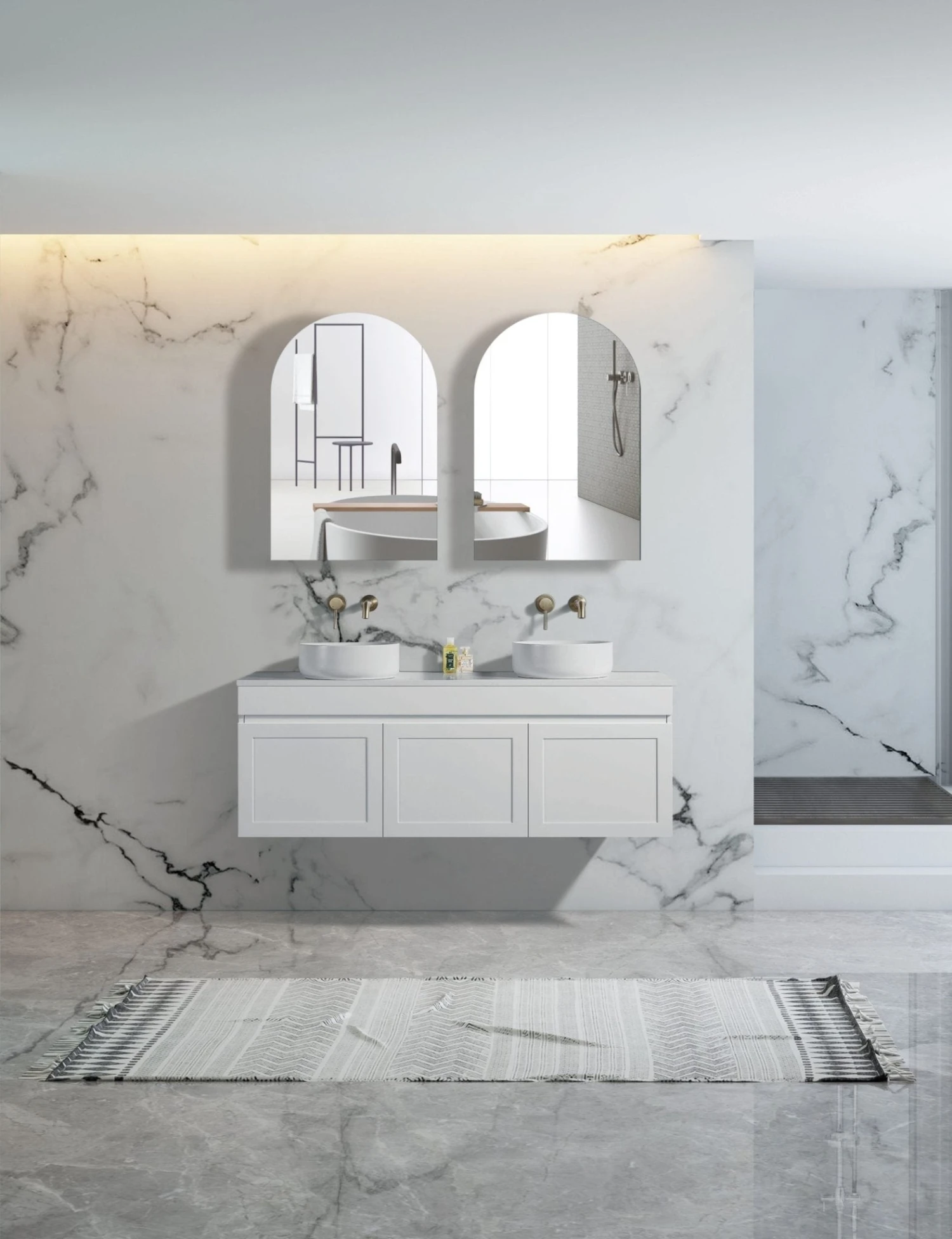 Paris Wall Hung Vanity 900mm | Sunny Paris Wall Hung Vanity 900mm | Sunny -HERA Bathware Sales paris wall hung vanity 900mm sunnymatte whitevanitiessunny group 950627
