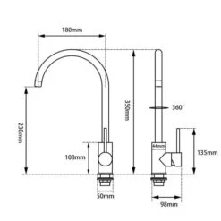 Pentro Brushed Yellow Gold Kitchen Mixer -HERA Bathware Sales pentro brushed yellow gold kitchen mixerkitchen mixeraquaperla 196928