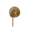 Pentro Brushed Yellow Gold Round Shower Mixer Tap 1 Pentro Brushed Yellow Gold Round Shower Mixer Tap -HERA Bathware Sales pentro brushed yellow gold round shower mixer tapshower mixeraquaperla 766830