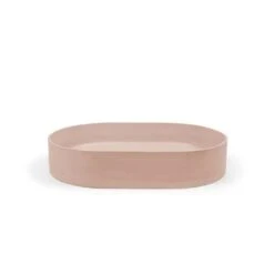 Pill Basin - Surface Mount -HERA Bathware Sales pill basin surface mountblush pinkabove counter basinnood co 323835