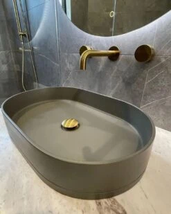 Pill Basin - Surface Mount -HERA Bathware Sales pill basin surface mountlilacabove counter basinnood co 212750