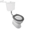 Plaza School-wise Ambulant Deluxe Vc Link Toilet Suite S Trap With Grey Seat & Ch Button -HERA Bathware Sales plaza school wise ambulant deluxe vc link toilet suite s trap with grey seat ch buttontoiletjohnson suisse 169499