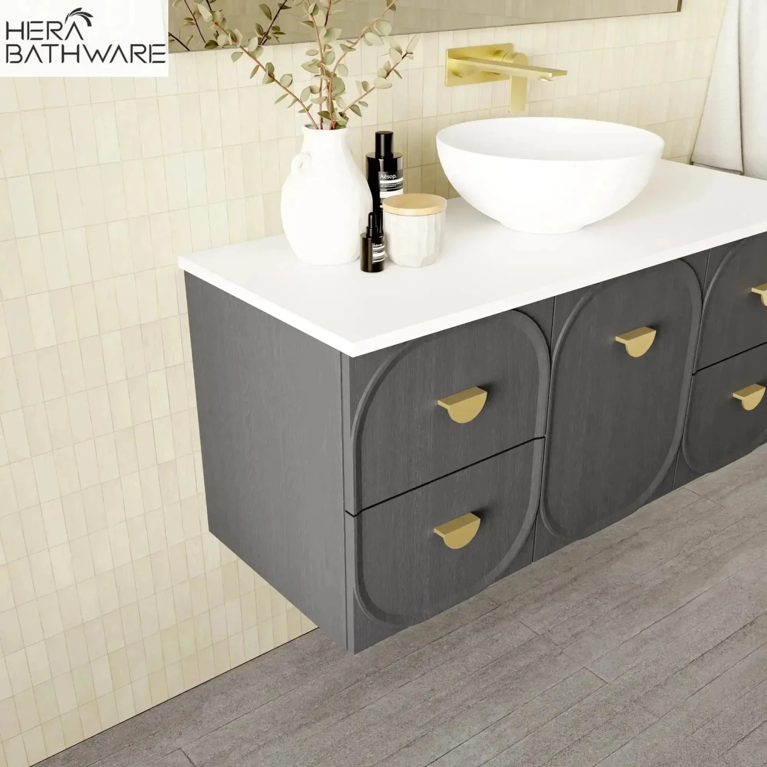 Port | 1200mm Wall Hung Vanity Port | 1200mm Wall Hung Vanity -HERA Bathware Sales port 1200mm wall hung vanitycenter bowlcaesarstonedekton above countervanitiesmarquis 525866
