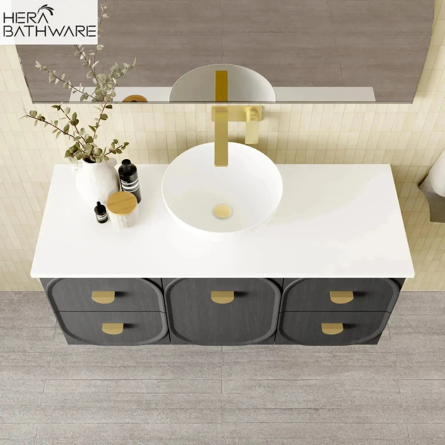 Port | 1200mm Wall Hung Vanity Port | 1200mm Wall Hung Vanity -HERA Bathware Sales port 1200mm wall hung vanitycenter bowlcaesarstonedekton above countervanitiesmarquis 595966