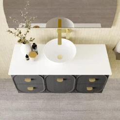 Port | 600mm Wall Hung Vanity -HERA Bathware Sales port 600mm wall hung vanitycaesarstonedekton above countervanitiesmarquis 808629