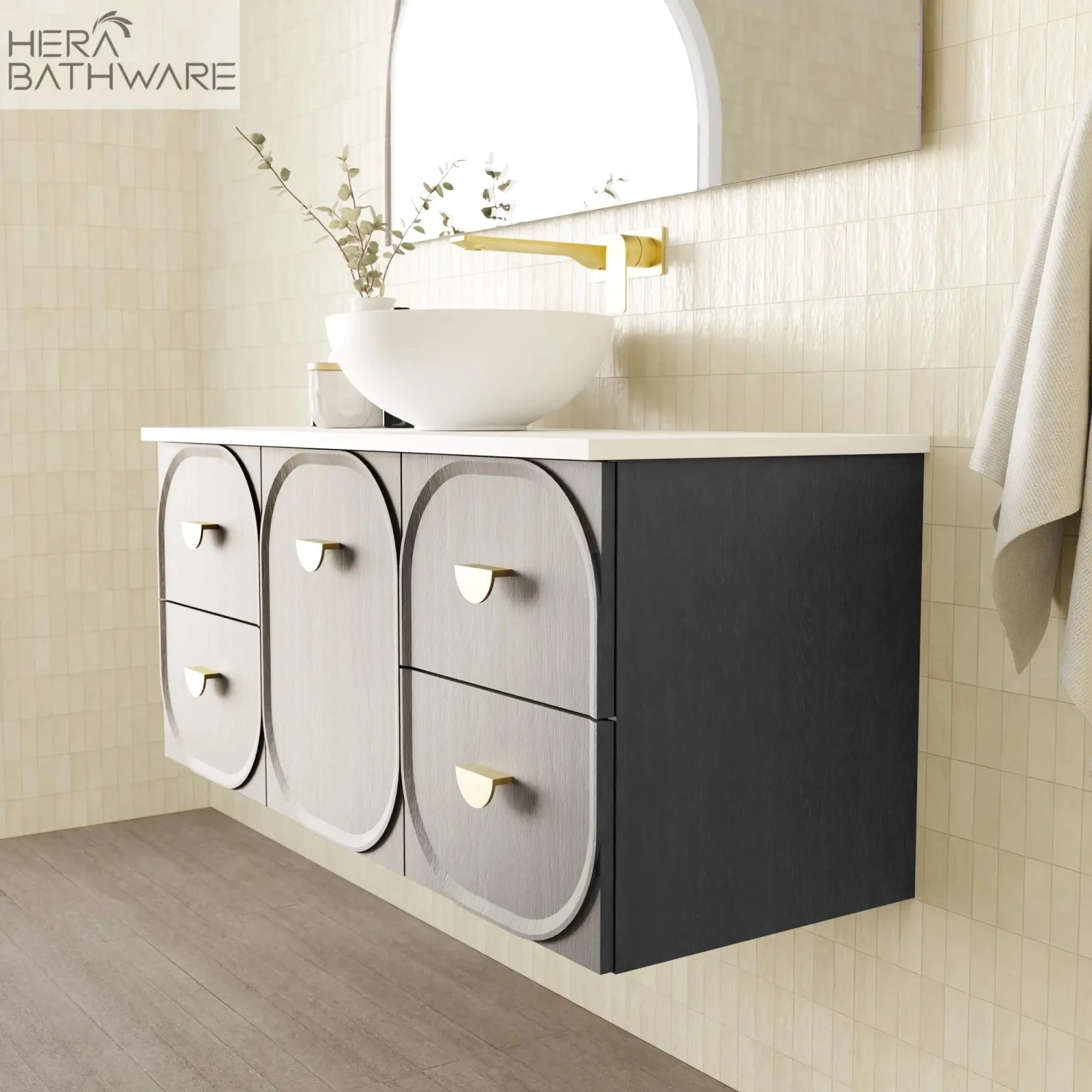 Port | 750mm Wall Hung Vanity Port | 750mm Wall Hung Vanity -HERA Bathware Sales port 750mm wall hung vanitycaesarstonedekton above countervanitiesmarquis 132076