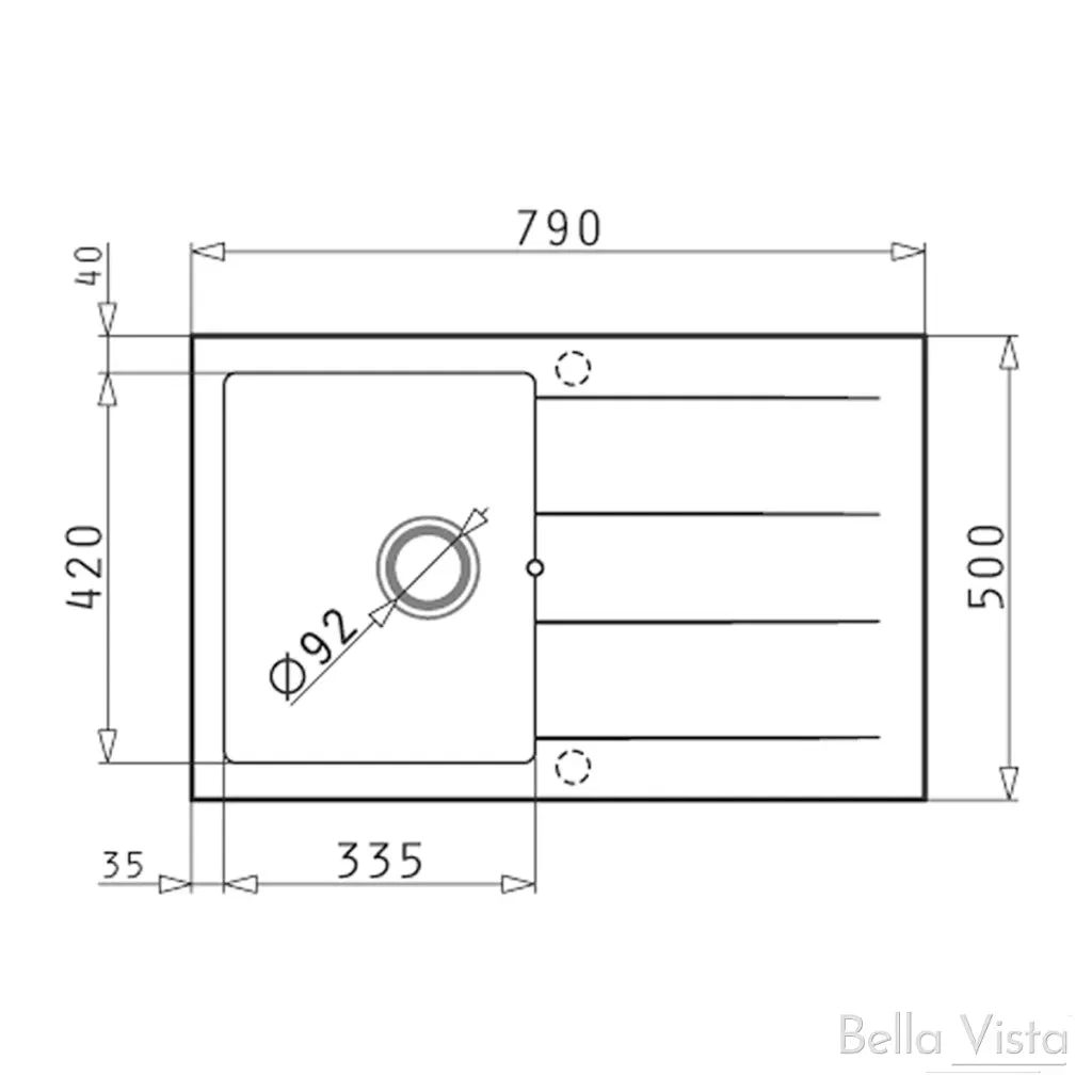 Pradus Graphite Carbon Kitchen Sinks | Bella Vista Pradus Graphite Carbon Kitchen Sinks | Bella Vista -HERA Bathware Sales pradus graphite carbon kitchen sinks bella vistablack620 x 440mmkitchen sinkbella vista 245959