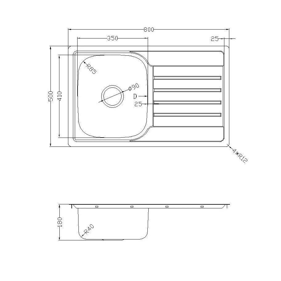 PRAGUE Top Mount Pressing Kitchen Sink PA300 PRAGUE Top Mount Pressing Kitchen Sink PA300 -HERA Bathware Sales prague top mount pressing kitchen sink pa300left hand side bowlkitchen sinkbest bm 567930