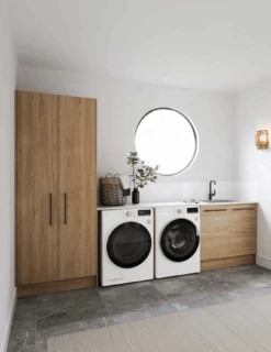 Prime Oak Cabinets Laundry Bundle