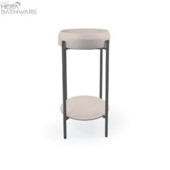 Prism Circle Basin - Stand -HERA Bathware Sales prism circle basin standmorning mistnood co 835418