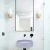 PRISM CIRCLE BASIN - WALL HUNG -HERA Bathware Sales prism circle basin wall hunglilacnood co 586017