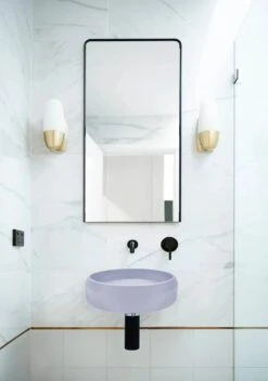 PRISM CIRCLE BASIN - WALL HUNG