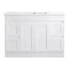 Quinn Free Standing Vanity Single Bowl - 1200mm -HERA Bathware Sales quinn free standing vanity single bowl 1200mmmatte whitevanitiessunny group 638398