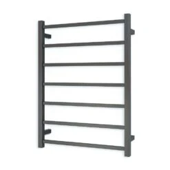 Radiant Square Ladder Towel 7 Bars 600x800mm STR01 (240V) | Radiant 4 Radiant Square Ladder Towel 7 Bars 600x800mm STR01 (240V) | Radiant -HERA Bathware Sales radiant square ladder towel 7 bars 600x800mm str01 240v radiantbottom leftgun metal greyheated towel railradiant 776238