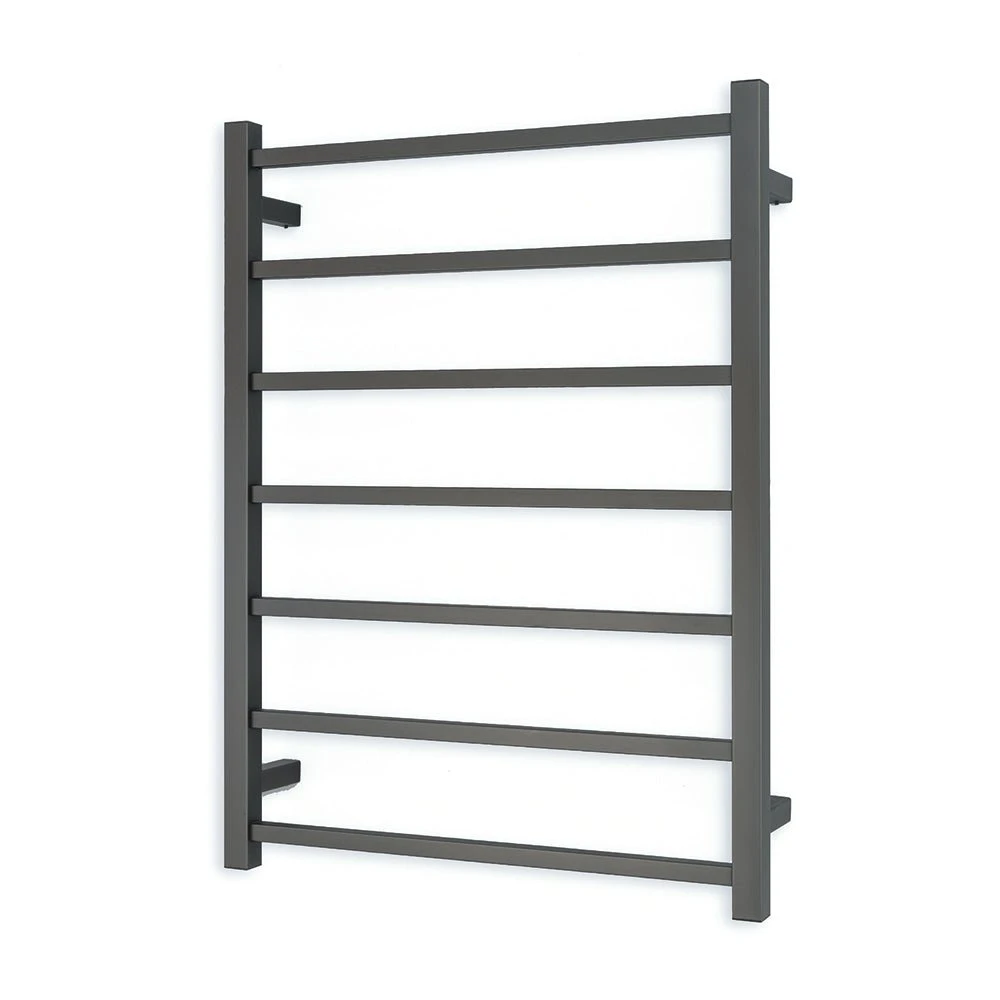 Radiant Square Ladder Towel 7 bars 600x800mm STR01 (240V) | Radiant Radiant Square Ladder Towel 7 Bars 600x800mm STR01 (240V) | Radiant -HERA Bathware Sales radiant square ladder towel 7 bars 600x800mm str01 240v radiantbottom leftgun metal greyheated towel railradiant 776238