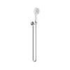 RAIN 3 Function Rail Shower Bracket Round - Chrome 1 RAIN 3 Function Rail Shower Bracket Round - Chrome -HERA Bathware Sales rain 3 function rail shower bracket round chromechromehand showernero tapware 243219