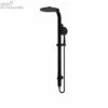 RAIN Round Shower Set Single Hose - Matte Black -HERA Bathware Sales rain round shower set single hose matte blackmatte blackshower setnero tapware 648870