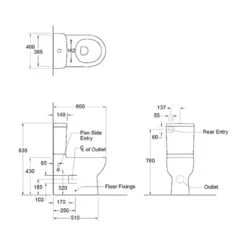 Reach Back To Wall Toilet Suite(Rear Or Side Entry) -HERA Bathware Sales reach back to wall toilet suiterear or side entrykohler 883153