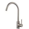 RIO Gooseneck Kitchen Mixer - Stainless Steel