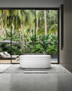 Rome 1800mm Matte White Freestanding Bathtub