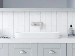 Rome Inset White Ceramic Basin 600mm White Gloss