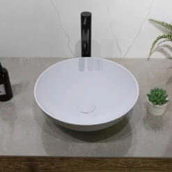 Rosa 390 Soild Surface Basin | ROS390MWSS