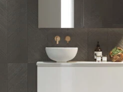 Rose Basin 320mm White Gloss