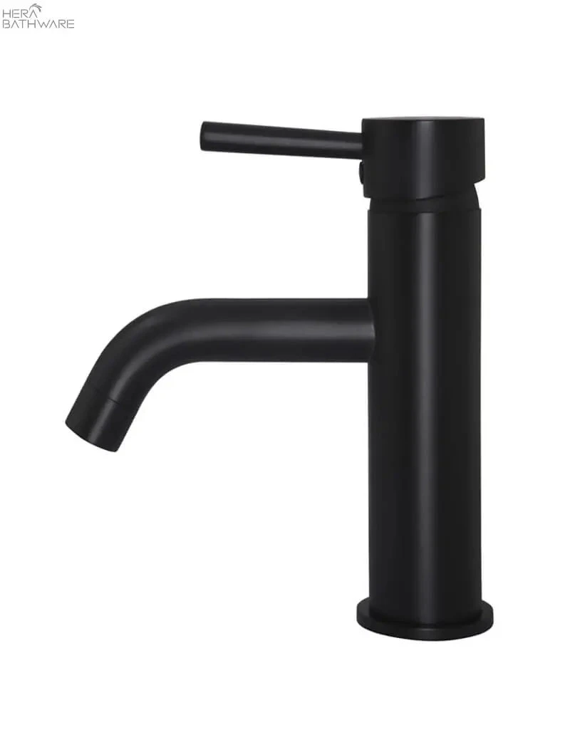 Round Basin Mixer Curved | Meir Round Basin Mixer Curved | Meir -HERA Bathware Sales round basin mixer curved meirmatte blacktapwaremeir 363823